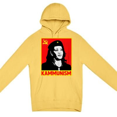 Awesome Kamala Harris Kammunism Communism Harris Walz 2024 Premium Pullover Hoodie