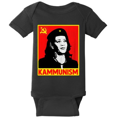Awesome Kamala Harris Kammunism Communism Harris Walz 2024 Baby Bodysuit