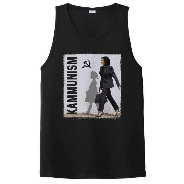 Awesome Kamala Harris Kammunism Communism Harris Walz 2024 PosiCharge Competitor Tank