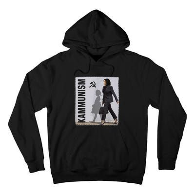 Awesome Kamala Harris Kammunism Communism Harris Walz 2024 Tall Hoodie