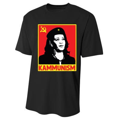 Awesome Kamala Harris Kammunism Communism Harris Walz 2024 Performance Sprint T-Shirt