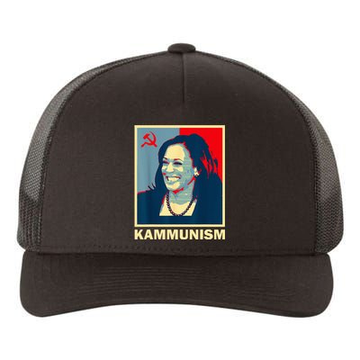 Awesome Kamala Harris Kammunism Communism Harris Walz 2024 Yupoong Adult 5-Panel Trucker Hat