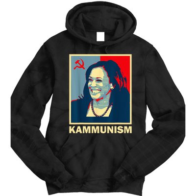 Awesome Kamala Harris Kammunism Communism Harris Walz 2024 Tie Dye Hoodie