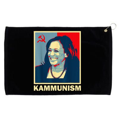 Awesome Kamala Harris Kammunism Communism Harris Walz 2024 Grommeted Golf Towel