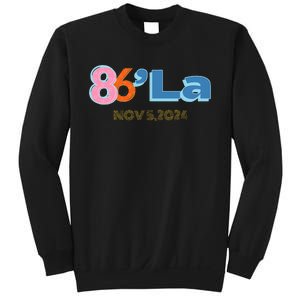 Anti Kamala Harris Fun Cool Zillennial Style 86 La Sweatshirt