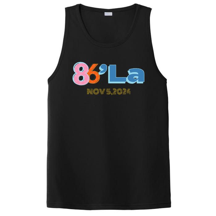 Anti Kamala Harris Fun Cool Zillennial Style 86 La PosiCharge Competitor Tank