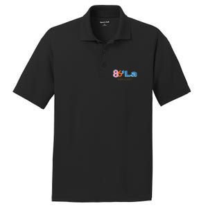 Anti Kamala Harris Fun Cool Zillennial Style 86 La PosiCharge RacerMesh Polo