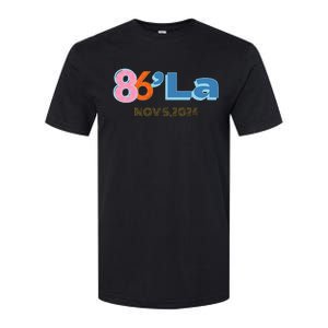 Anti Kamala Harris Fun Cool Zillennial Style 86 La Softstyle CVC T-Shirt