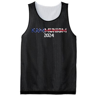 Awesome Kamala Harris Kammunism Communism Harris Walz 2024 Mesh Reversible Basketball Jersey Tank