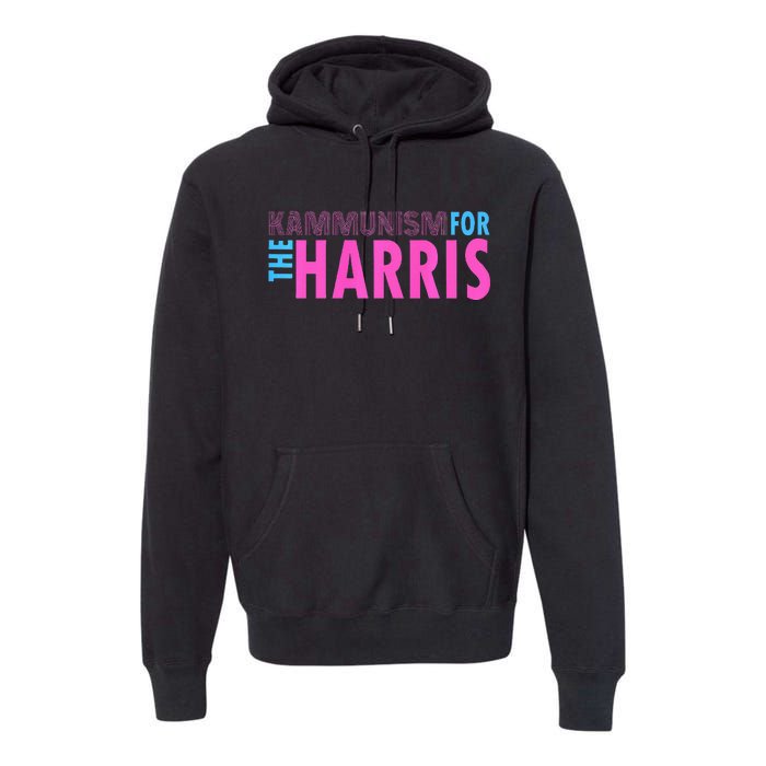 Awesome Kamala Harris Kammunism Communism Harris Walz 2024 Premium Premium Hoodie