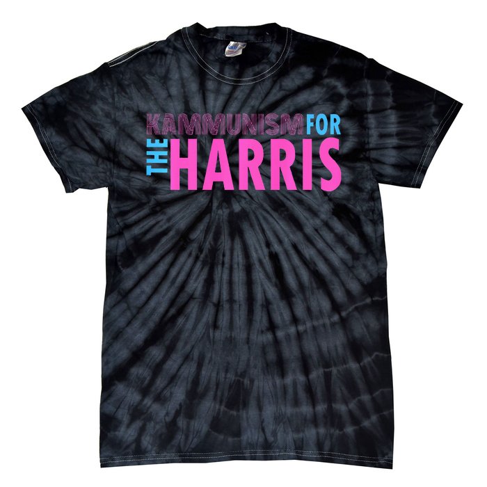 Awesome Kamala Harris Kammunism Communism Harris Walz 2024 Premium Tie-Dye T-Shirt