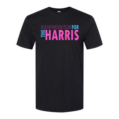 Awesome Kamala Harris Kammunism Communism Harris Walz 2024 Premium Softstyle CVC T-Shirt