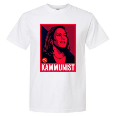 Anti Kamala Harris Kammunist Funny Election Garment-Dyed Heavyweight T-Shirt