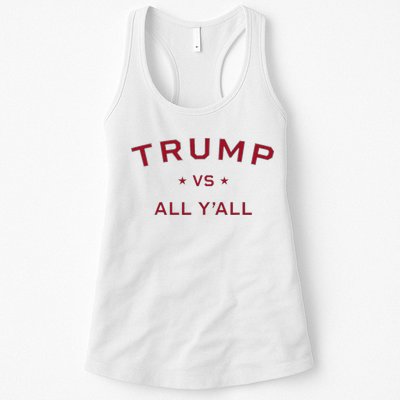 Anti Kamala Harris 24 Pro Trump 2024 Vs All Yall Womens Tank Top