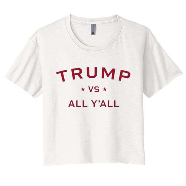 Anti Kamala Harris 24 Pro Trump 2024 Vs All Yall Crop Top