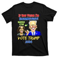 Anti Kamala Harris 2024 Border Czar Incompetent Vote Trump T-Shirt