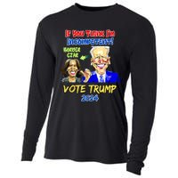 Anti Kamala Harris 2024 Border Czar Incompetent Vote Trump Cooling Performance Long Sleeve Crew