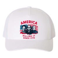 America Killing It Since 1776 Usa Flag Yupoong Adult 5-Panel Trucker Hat