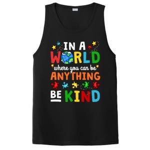 Autism Kindness Inspirational Be Kind Awareness Cute Gift PosiCharge Competitor Tank