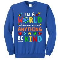 Autism Kindness Inspirational Be Kind Awareness Cute Gift Sweatshirt