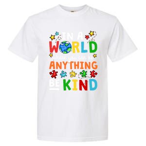 Autism Kindness Inspirational Be Kind Awareness Cute Gift Garment-Dyed Heavyweight T-Shirt