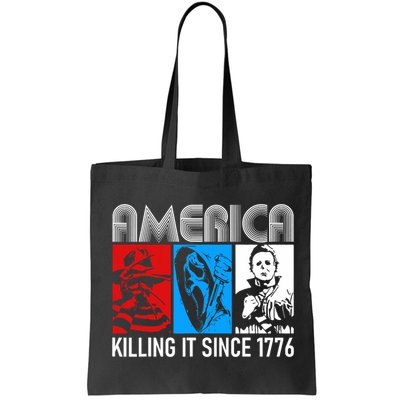 America Killing It Since 1776 Horror The Red White And Blue Bag