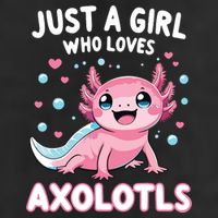 Axolotl Kawaii Just A Girl Who Loves Axolotls Beanie