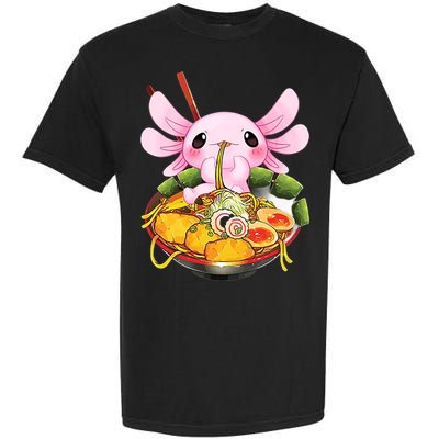Axolotl Kawaii Japanese Food Garment-Dyed Heavyweight T-Shirt