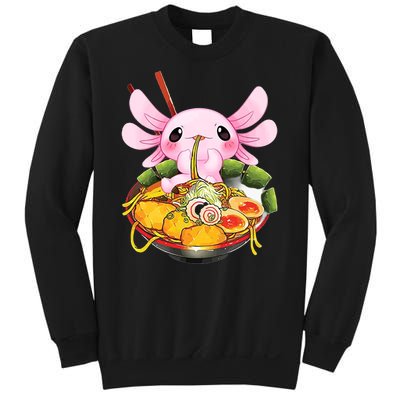 Axolotl Kawaii Japanese Food Sweatshirt