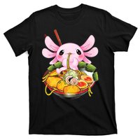 Axolotl Kawaii Japanese Food T-Shirt