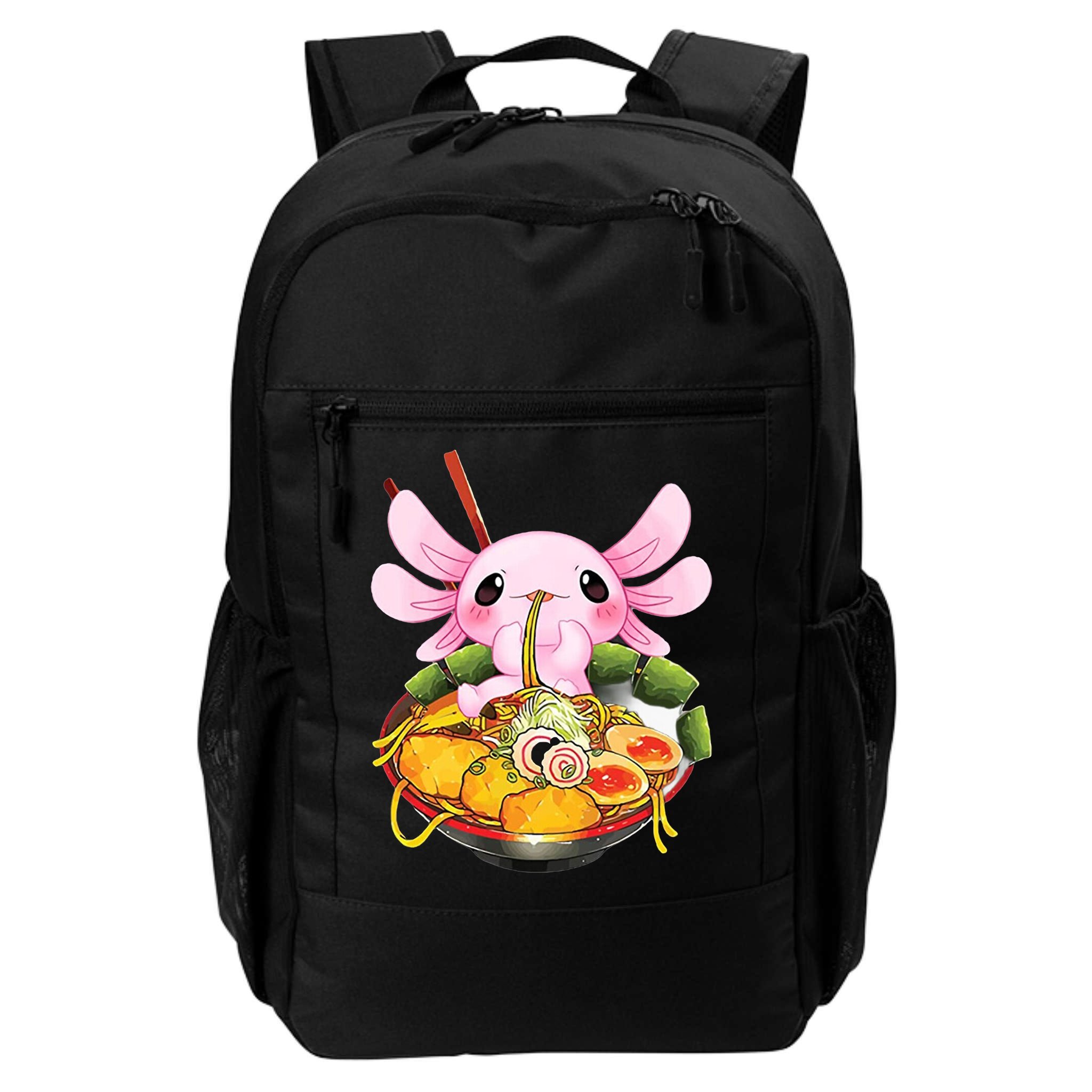 Axolotl Kawaii Japanese Food Backpack