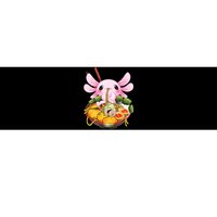 Axolotl Kawaii Japanese Food Bumper Sticker