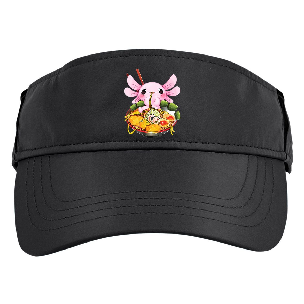 Axolotl Kawaii Japanese Food Adult Drive Performance Visor