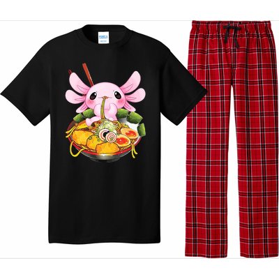 Axolotl Kawaii Japanese Food Pajama Set