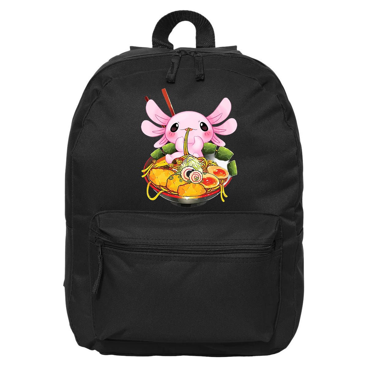 Axolotl Kawaii Japanese Food 16 in Basic Backpack