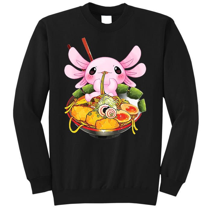 Axolotl Kawaii Japanese Food Tall Sweatshirt