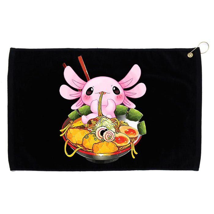 Axolotl Kawaii Japanese Food Grommeted Golf Towel