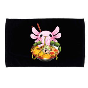 Axolotl Kawaii Japanese Food Microfiber Hand Towel