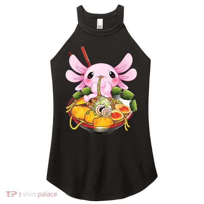 Axolotl Kawaii Japanese Food Women's Perfect Tri Rocker Tank