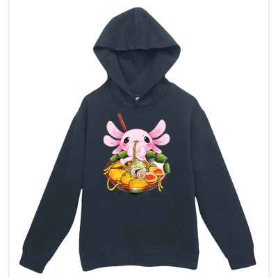 Axolotl Kawaii Japanese Food Urban Pullover Hoodie