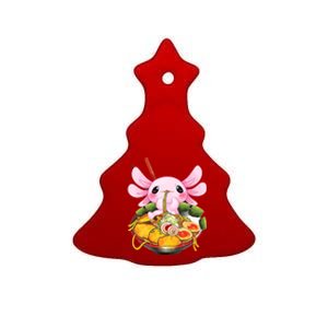 Axolotl Kawaii Japanese Food Ceramic Tree Ornament