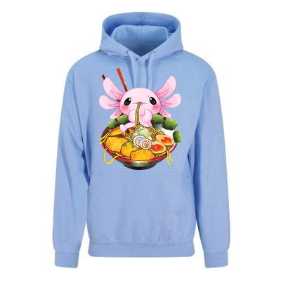 Axolotl Kawaii Japanese Food Unisex Surf Hoodie