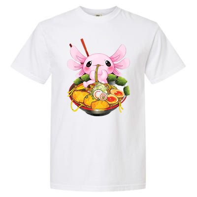 Axolotl Kawaii Japanese Food Garment-Dyed Heavyweight T-Shirt