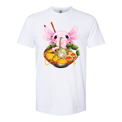 Axolotl Kawaii Japanese Food Softstyle® CVC T-Shirt