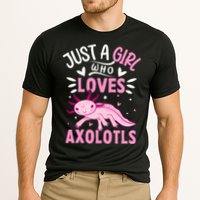 Axolotl Kawaii Just A Girl Who Loves Axolotls Cooling Performance Crew T-Shirt