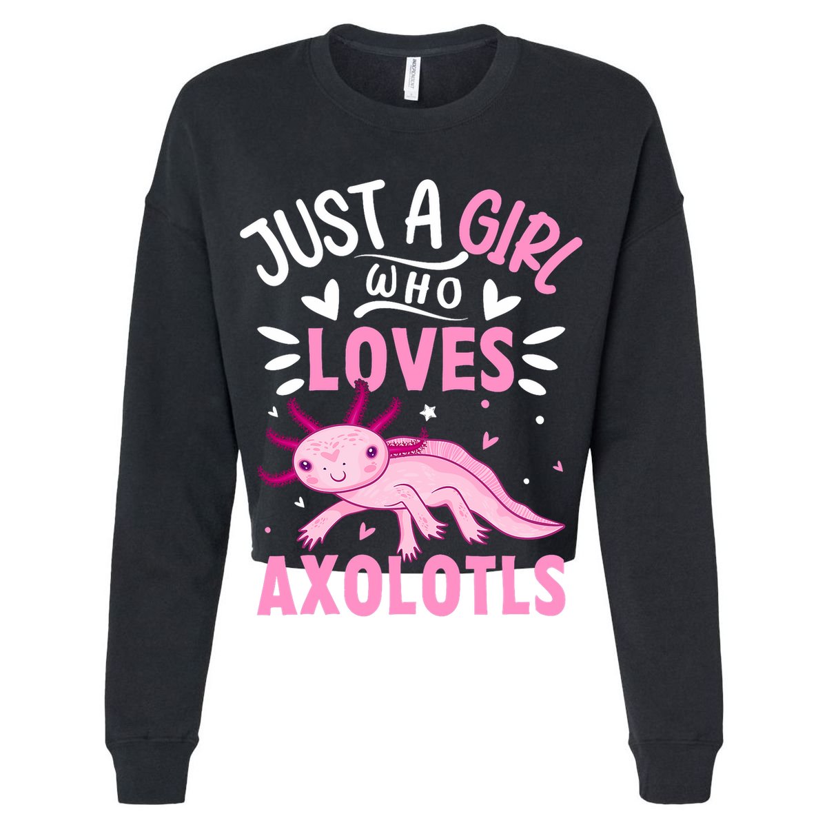 Axolotl Kawaii Just A Girl Who Loves Axolotls T-Shirt