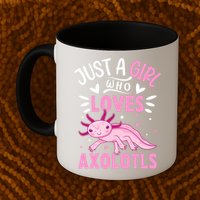 Axolotl Kawaii Just A Girl Who Loves Axolotls Mug