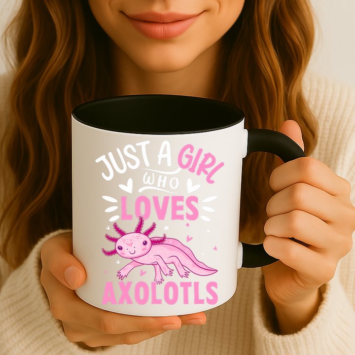 Axolotl Kawaii Just A Girl Who Loves Axolotls Mug