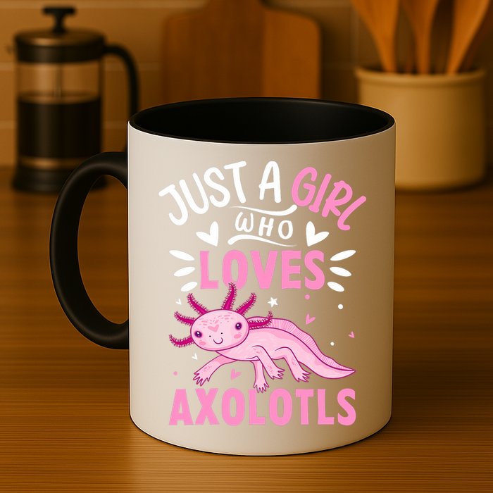 Axolotl Kawaii Just A Girl Who Loves Axolotls Mug