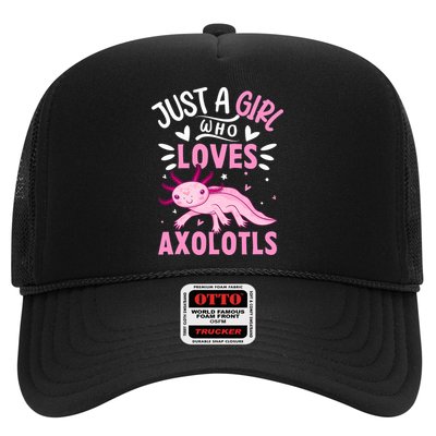 Axolotl Kawaii Just A Girl Who Loves Axolotls Hat